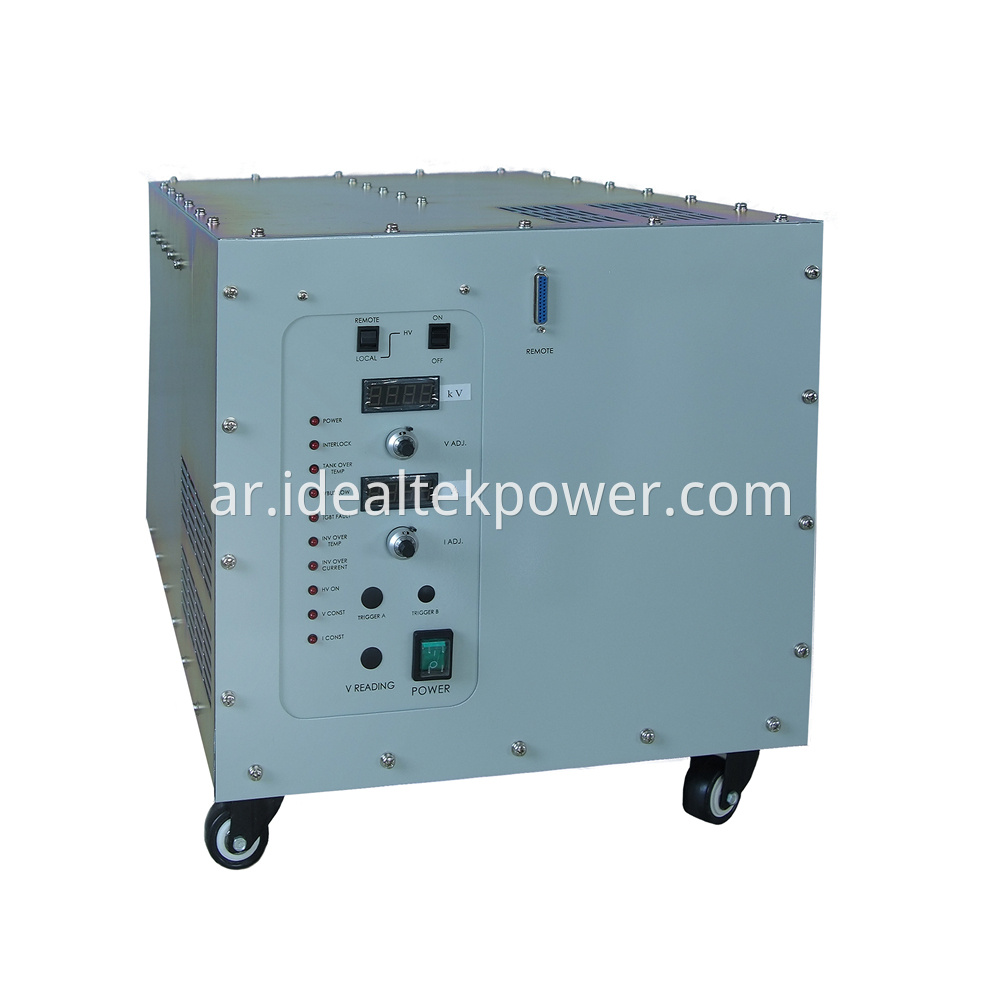 Hp High Power High Voltage Power Supply Front Panel